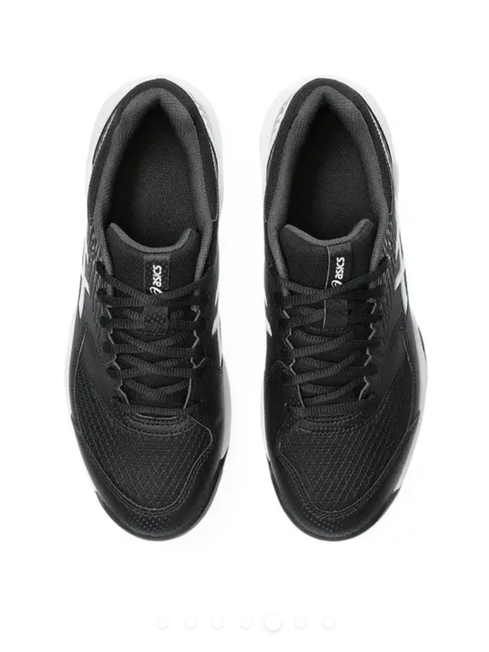 Asics Gel-Dedicate 8 1041A408-001 Sneaker Men's Black White Tennis Shoes